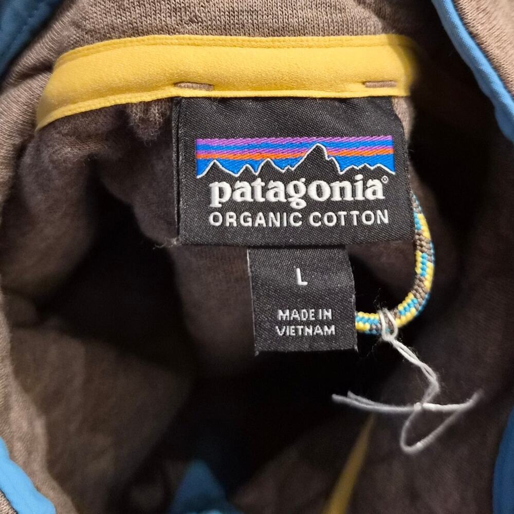 Patagonia Men's Organic Cotton Quilt Snap-T Pullover Broadmoor Colorado Large - Picture 6 of 6